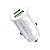 Carregador Veicular Turbo Usb C e Usb 60w PD X-cell Branco - Imagem 2