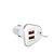 Carregador Veicular 4 Portas Usb 9.6A Extensão Banco De Trás - Imagem 4