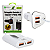 Carregador Veicular 4 Portas Usb 9.6A Extensão Banco De Trás - Imagem 1