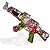Arminha De Bolinha De Gel Brinquedo Metralhadora Arma Ak47 - Imagem 4