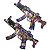 Arminha De Bolinha De Gel Brinquedo Metralhadora Arma Mp5 - Imagem 1