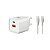 Carregador Turbo Fast Parede Tomada 45w Usb C Tipo C Cabo 1m - Imagem 2