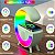 Mini Caixa De Som G Portátil Carregador Indução Qi Usb C Rgb - Imagem 5