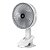 Ventilador Portatil Recarregável Usb C 3 Velocidades Branco - Imagem 6
