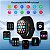 Relógio Inteligente Smart Watch T30 2.01 51mm Pulseira Preto - Imagem 7