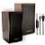 Caixa de Som Multimidia USB P2 10W RMS Madeira Marrom - Imagem 1