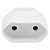 Adaptador Tomada Plug Universal Americano 2 Pinos Chato - Imagem 2