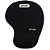 Mouse Pad Gel Preto Apoio De Pulso Ergonomico Office Knup - Imagem 2