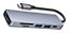 Hub Usb Tipo C 6 Em 1 Hdmi Usb C Leitor Compativel Macbook - Imagem 3