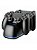 Base Recarga P/ Controles De Ps4 2 Controles Led Indicador - Imagem 2