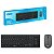 Kit Teclado Mouse Sem Fio Recarregável Usb Abnt2 Pc Mac Note - Imagem 1