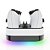 Base Carregamento Dock P/ 2 Controles DualSense Ps5 Portal - Imagem 3
