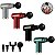 Massageador Portátil Muscular Lombar Cervical Face Vermelho - Imagem 2