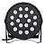Canhao Refletor de Led 18 Rgb 13,5W Iluminação Luz De Festa - Imagem 4