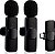 Kit 2 Microfones Lapela Bluetooth Usb C Sem Fio Iphone 15 16 - Imagem 1
