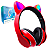 Fone De Ouvido Sem Fio Headset On-Fn633 Vermelho - Imagem 1