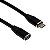 Cabo Extensão Tipo-C Usb C Macho Fêmea 2m 3.1 10GBps Dados - Imagem 3