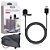 MICROFONE DE LAPELA COM ENTRADA USB OMNIDIRECIONAL JH-044 - Imagem 1