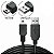 Cabo Usb 2.0 A Macho X A Macho 1.8m Preto - Imagem 2