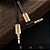 Cabo P2 Auxiliar Com Mola E 1 Plug 90º 15cm Até 1,50m - Imagem 4