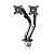 Suporte Monitor Ajustável 17 A 32 Braço Mecanico Duplo Px-25 - Imagem 2