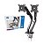Suporte Monitor Ajustável 17 A 32 Braço Mecanico Duplo Px-25 - Imagem 1
