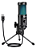 Microfone Gamer Podcast USB RGB Condensador Maono C/ Tripé - Imagem 1