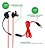 Fone Gamer Nemesis Headset Gamer Compact Preto E Vermelho - Imagem 4