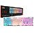 Teclado Gamer Force-x Usb Oex Iluminado Branco Tc201 - Imagem 1