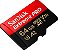 Cartao De Memoria Sandisk Extreme Pro Micro Sd 64gb - Imagem 3