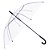 Guarda Chuva Automático Grande Transparente elegante novo - Imagem 1