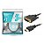 Cabo Dvi-D 24+1 X Hdmi Macho Bidirecional 2M Preto Pix - Imagem 1