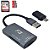 Leitor De Cartão Usb C Usb 3.0 Micro Sd Thunderbolt 3 Mac M1 - Imagem 2
