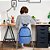 Mochila Para Notebook 15.6'' Universitaria Colors Azul Keep - Imagem 4