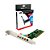 Placa De Som Interna Pci 5 Canais DP-61 Dex Windows 7 - Imagem 1