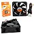 Cooler Para Gabinete 80Mm 8Cm Preto 2 Molex e 3 Pinos Dx-8C - Imagem 3