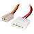 Cooler Preto 120x120 12cm 12v Para Gabinete Molex e 3 Pinos - Imagem 2