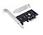 Placa Pci-E x4 x8 x16 Para Ssd M2 Sata Ngff e Nvme Dp-20 Dex - Imagem 4