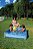 Piscina Infantil 400 Litros Quadrada Criança Mor 1000 - Imagem 4