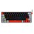 Teclado Mecanico Pcyes 60% Kuromori Black Vulcan Switch Red - Imagem 2