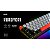 Teclado Mecanico Pcyes 60% Kuromori Black Vulcan Switch Red - Imagem 3