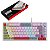 Teclado Mecanico Pcyes 75% Kirin White Ghost Switch Blue - Imagem 1