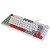 Teclado Mecanico Pcyes 75% Kirin White Ghost Switch Blue - Imagem 2