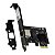 Placa De Rede Gigabit 2.5G Rj45 Pci-E X1 Pcyes Lc2500-1P - Imagem 1
