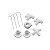 Kit Reparo Com Peças E Conectores Reposição Gazebo 2,40 X 3m - Imagem 2