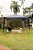Gazebo Mor X-flex Oxford 3x3m Branco Cor Azul - Imagem 4