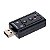Adaptador Placa De Som USB 7.1 Com Entrada P2 e Fone - Imagem 2