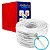 Cabo De Rede Cftv Cat5 Utp 10/100 Caixa 305m 8 Vias Branco - Imagem 3