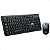 Kit Teclado e Mouse Wireless, OEX POP+ TM410 retro chocolate - Imagem 1