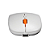 Mouse Sem Fio 2.4ghz e Bluetooth Branco Oex S/ Caixa - Imagem 3